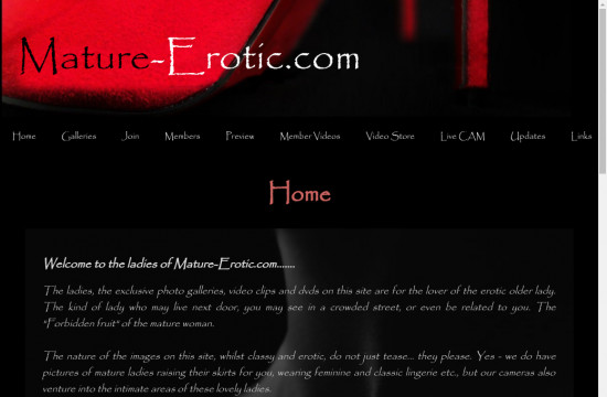 Free Mature Erotic