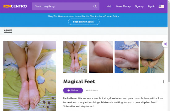 magical feet