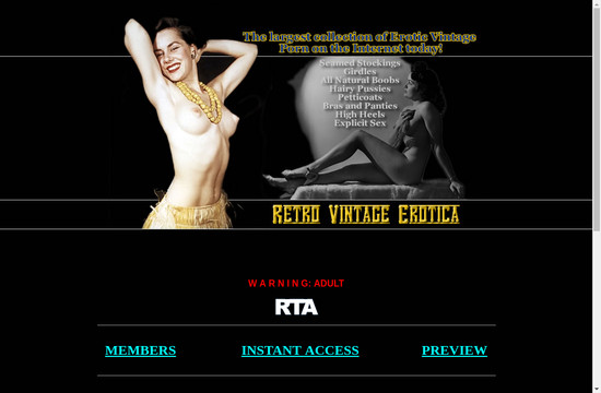 Retro Vintage Erotica