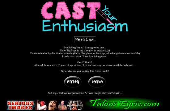 cast your enthusiasm