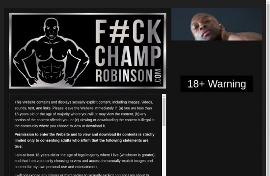 fuck champ robinson
