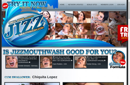 jizz mouth wash
