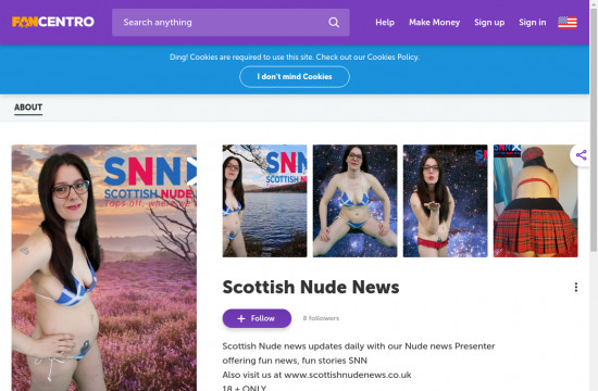 scottish nude news