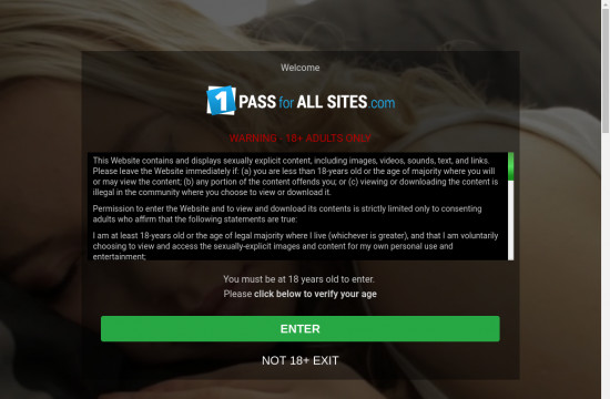 1 pass for all sites