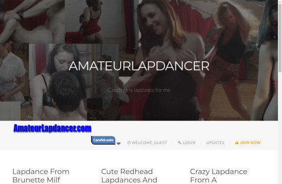 amateur lap dancer