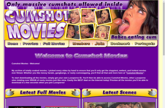 cumshot movies