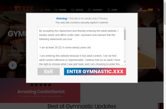 gymnastic xxx