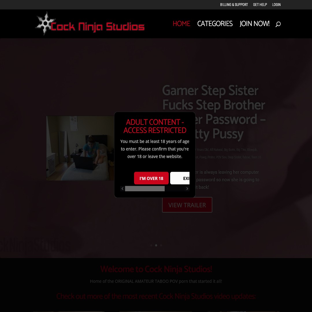 cock ninja studios passwords